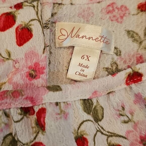 Floral Skort Set Short Skirt, Headband And Top 6X - Picture 4 of 15